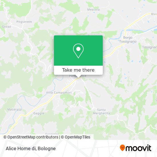 Alice Home di map