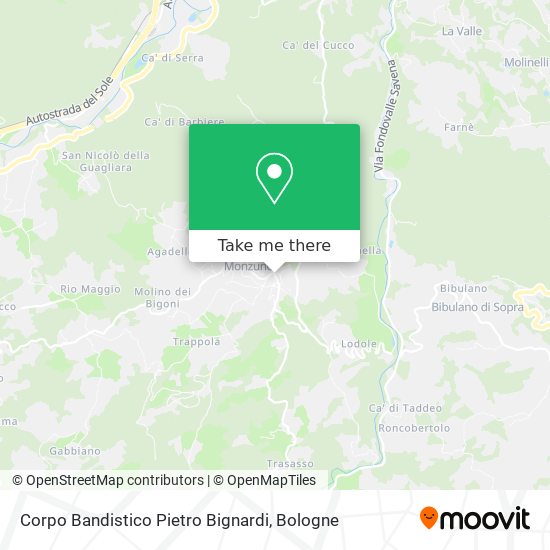 Corpo Bandistico Pietro Bignardi map