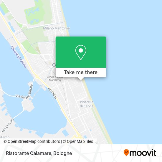 Ristorante Calamare map