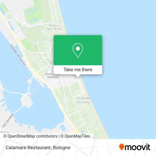 Calamare Restaurant map