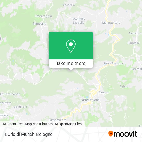 L'Urlo di Munch map