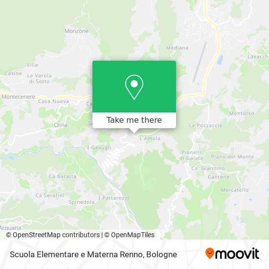 Scuola Elementare e Materna Renno map