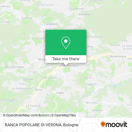 BANCA POPOLARE DI VERONA map