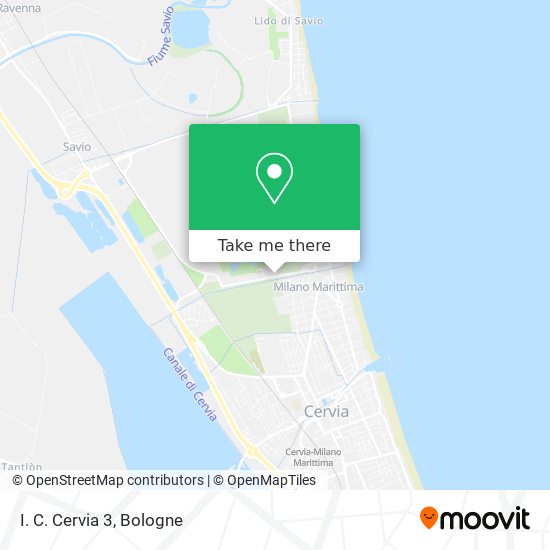 I. C. Cervia 3 map