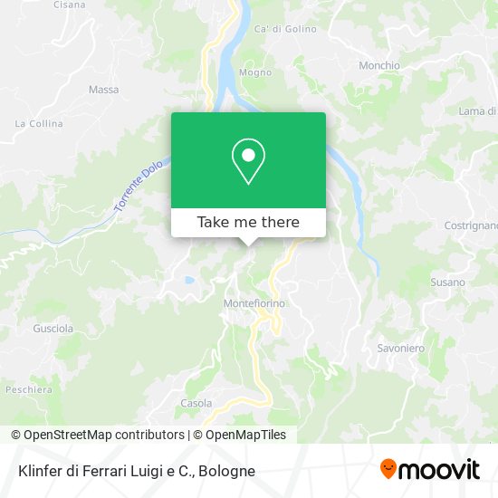Klinfer di Ferrari Luigi e C. map