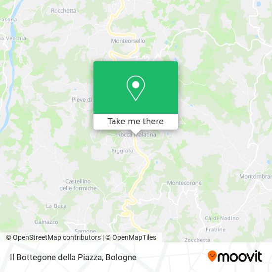 Il Bottegone della Piazza map