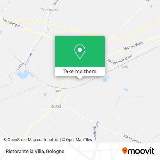 Ristorante la Villa map