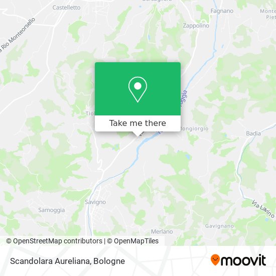 Scandolara Aureliana map