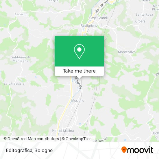Editografica map