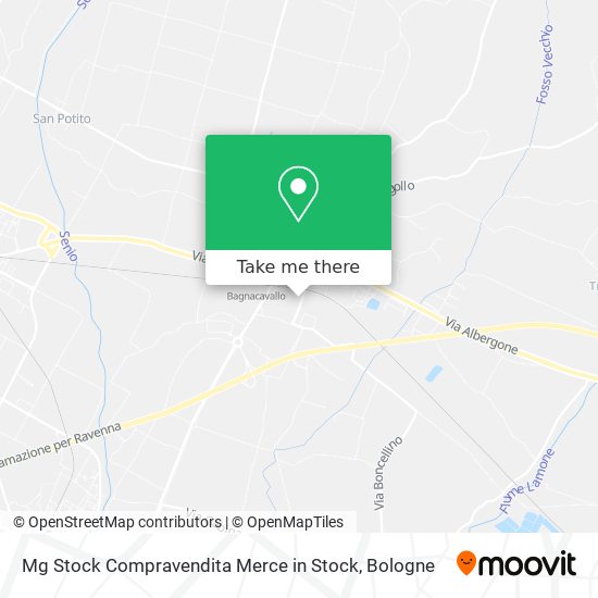 Mg Stock Compravendita Merce in Stock map