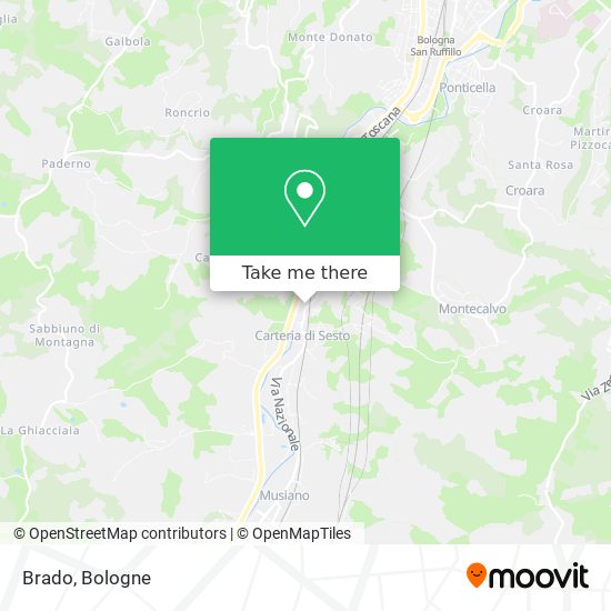 Brado map