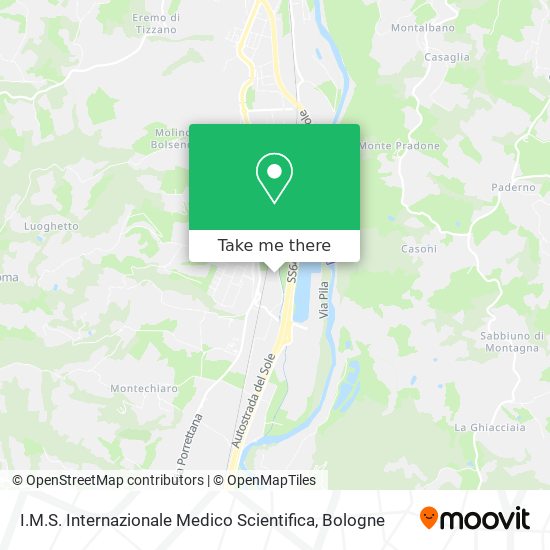 I.M.S. Internazionale Medico Scientifica map