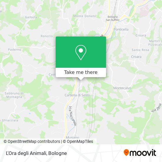 L'Ora degli Animali map