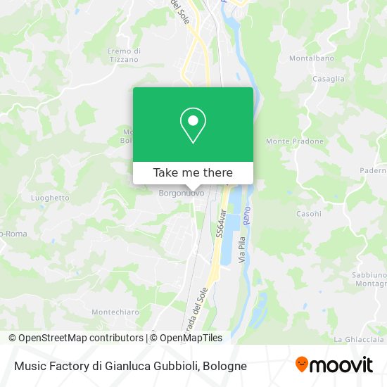 Music Factory di Gianluca Gubbioli map