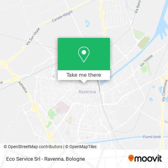 Eco Service Srl - Ravenna map