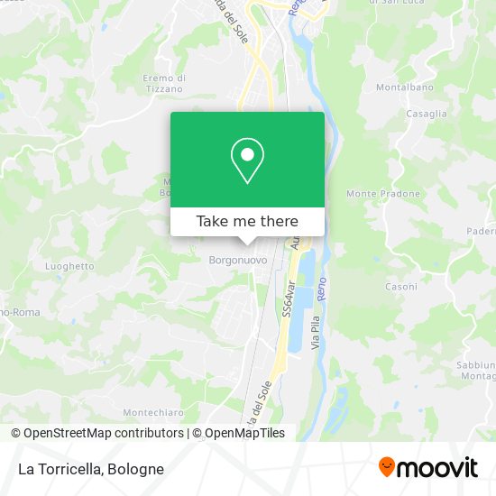 La Torricella map