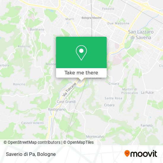 Saverio di Pa map