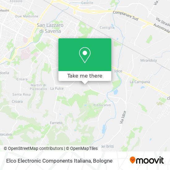 Elco Electronic Components Italiana map