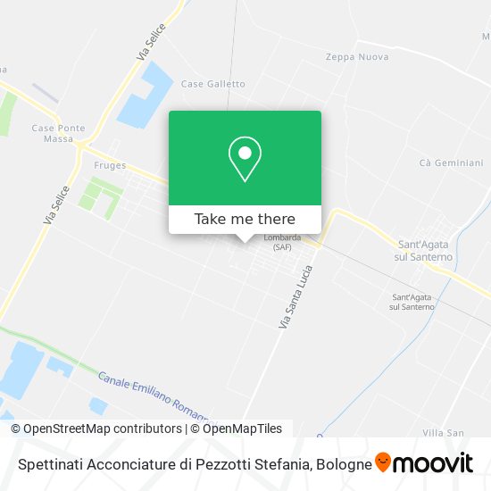 Spettinati Acconciature di Pezzotti Stefania map