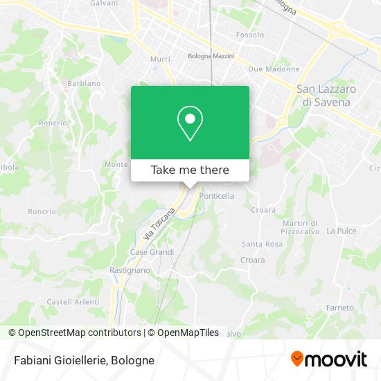 Fabiani Gioiellerie map