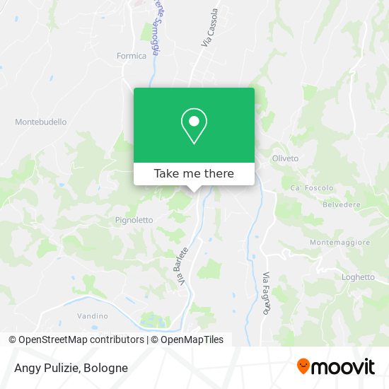 Angy Pulizie map