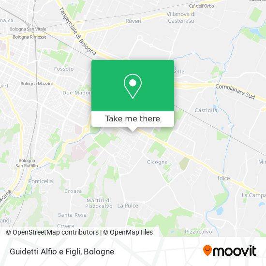 Guidetti Alfio e Figli map