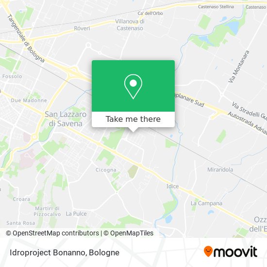 Idroproject Bonanno map