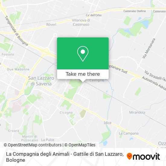 La Compagnia degli Animali - Gattile di San Lazzaro map