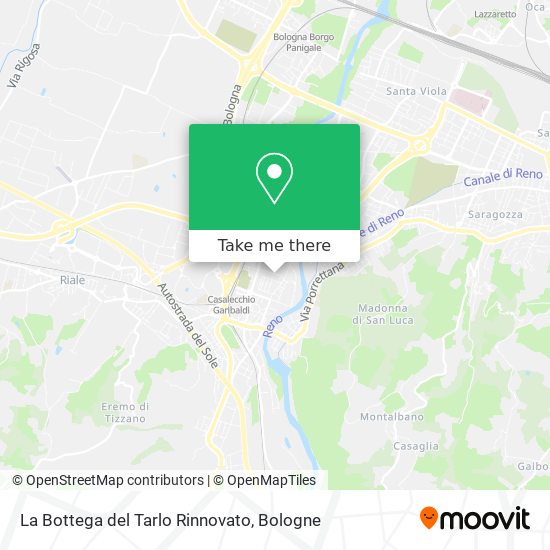 La Bottega del Tarlo Rinnovato map