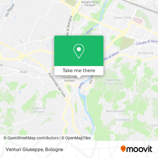 Venturi Giuseppe map