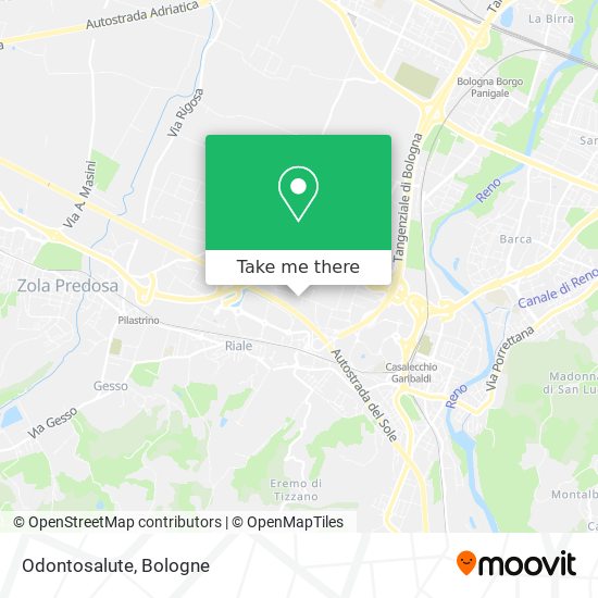 Odontosalute map