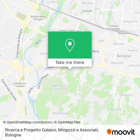 Ricerca e Progetto Galassi, Mingozzi e Associati map