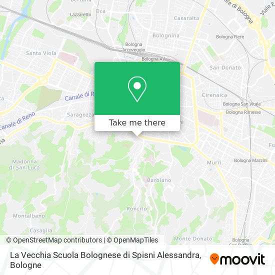 La Vecchia Scuola Bolognese di Spisni Alessandra map