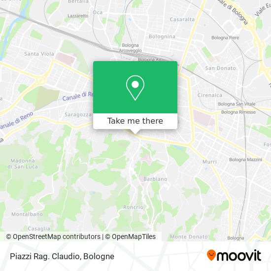 Piazzi Rag. Claudio map
