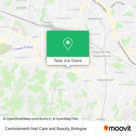 Cambiamenti Nail Care and Beauty map
