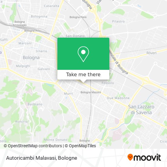 Autoricambi Malavasi map