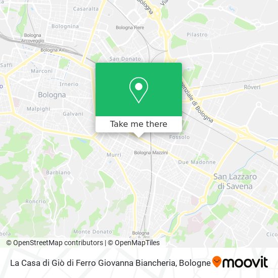 La Casa di Giò di Ferro Giovanna Biancheria map