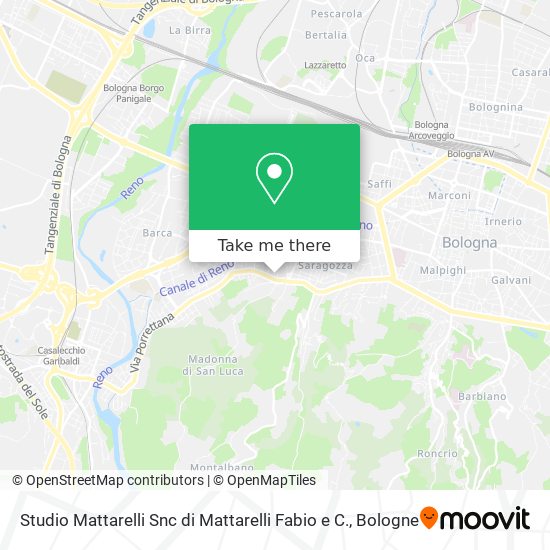 Studio Mattarelli Snc di Mattarelli Fabio e C. map