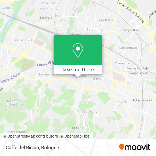 Caffè del Riccio map