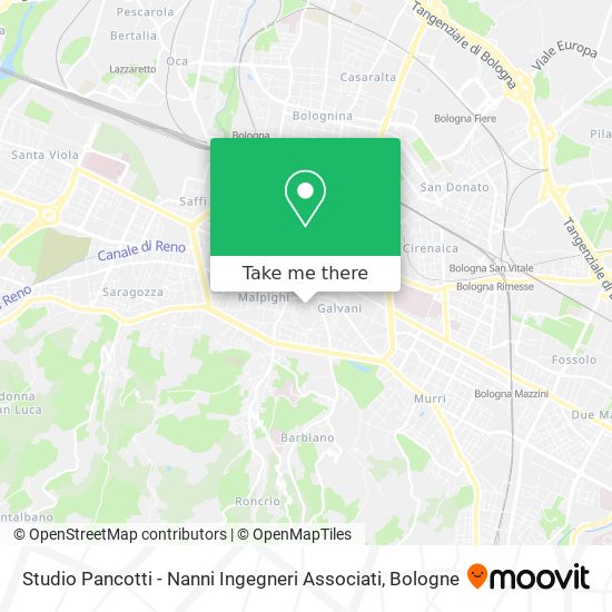 Studio Pancotti - Nanni Ingegneri Associati map
