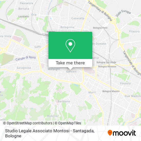 Studio Legale Associato Montosi - Santagada map