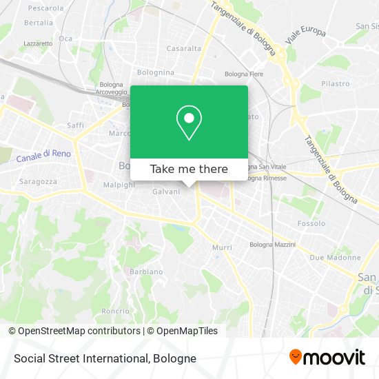 Social Street International map