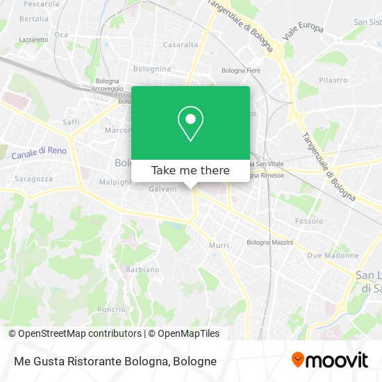 Me Gusta Ristorante Bologna map