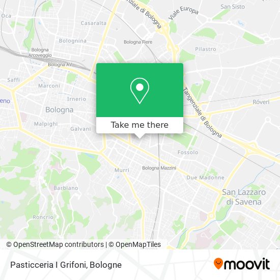 Pasticceria I Grifoni map