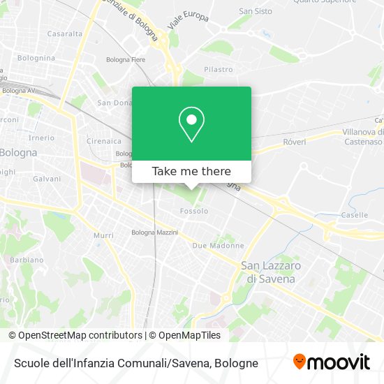 Scuole dell'Infanzia Comunali / Savena map