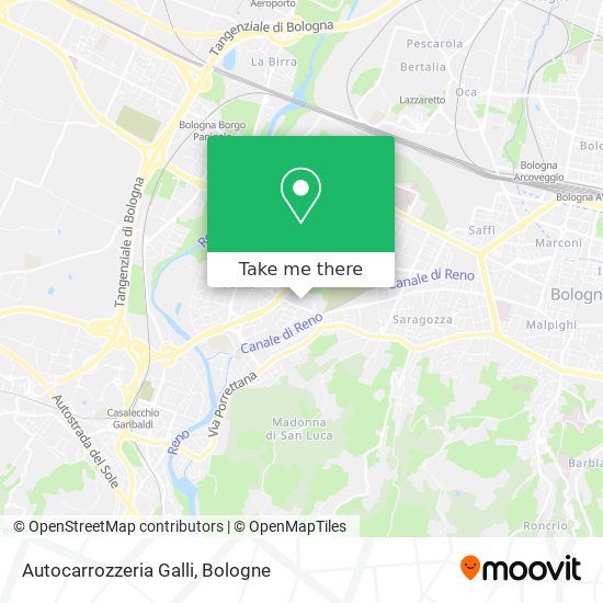 Autocarrozzeria Galli map
