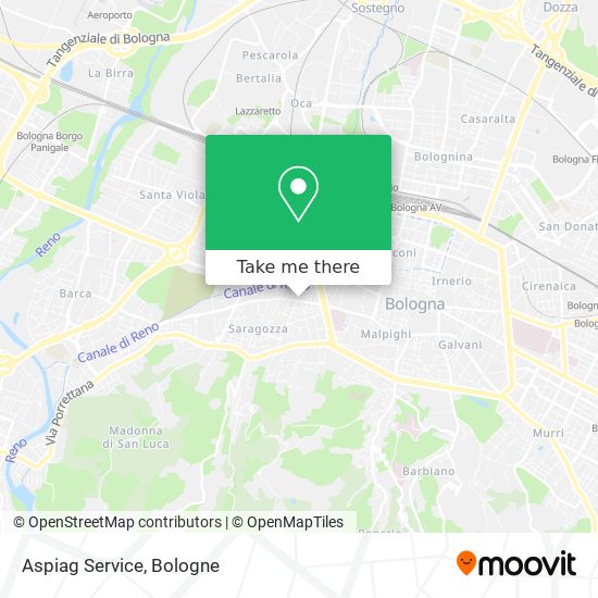 Aspiag Service map