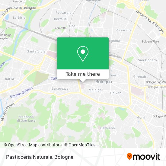 Pasticceria Naturale map