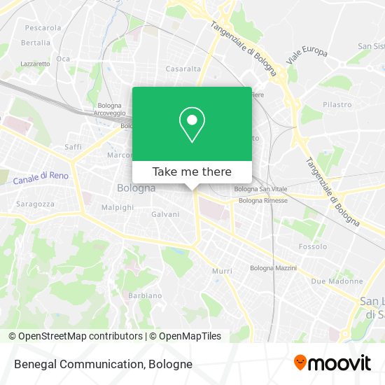 Benegal Communication map