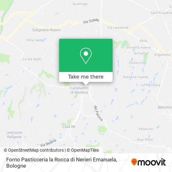Forno Pasticceria la Rocca di Nerieri Emanuela map